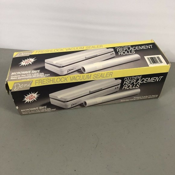 Deni Freshlock Vacuum Sealer Replacement 4 Rolls - Picture 1 of 5